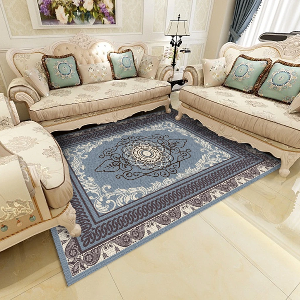 

Boho Retro Style Moroccan Rugs Fresh and Clean Rugs Large Size Floor Mats Suitable for Bedroom Kitchen Living Room