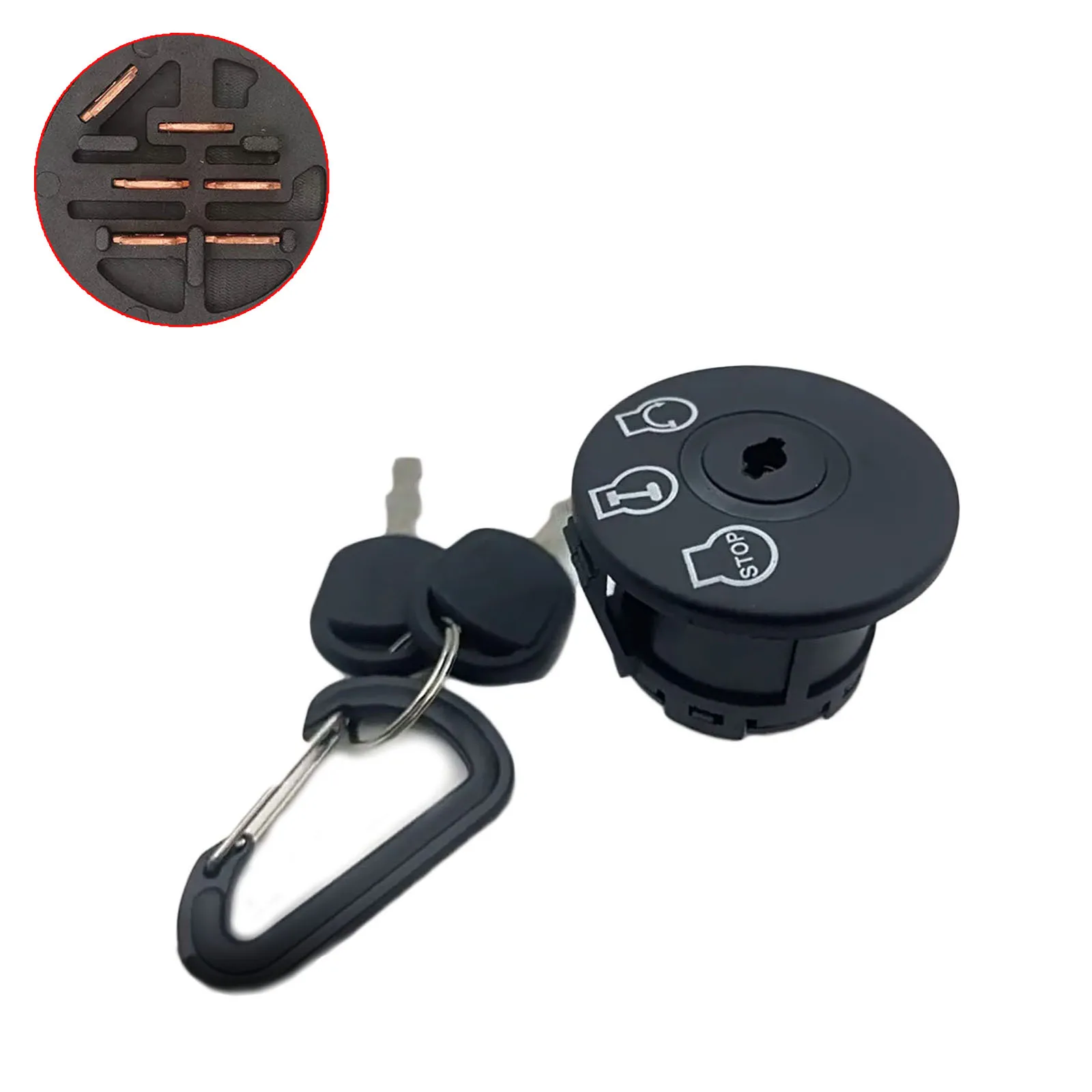 Автомобильный переключатель зажигания 725-12066 925-12066 для ZT1-42 Z510 Troy Bilt Z54 пластиковый