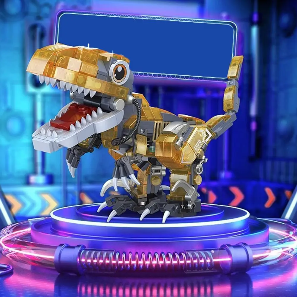 Тираннозавр светящийся динозавр строительный блок игрушка спинозавр