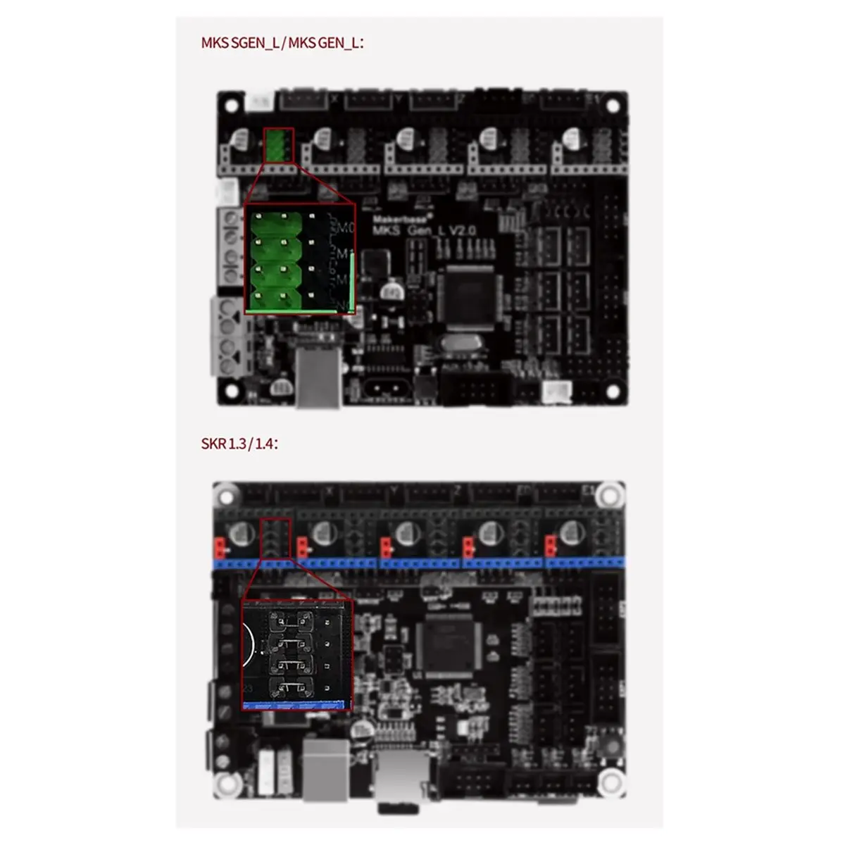 Фото Драйвер шагового двигателя (ABAB) V2.0 2.5A UART, ультратихий, с поддержкой режимов Step/Dir и Uart для плат управления 3D-принтерами №5
