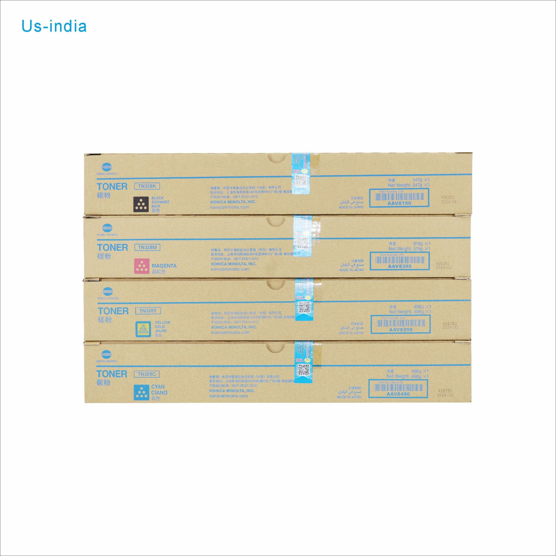 Совместимый картридж с тонером по заводской цене TN328 для Konica Minolta Bizhub C250i C300i C360i