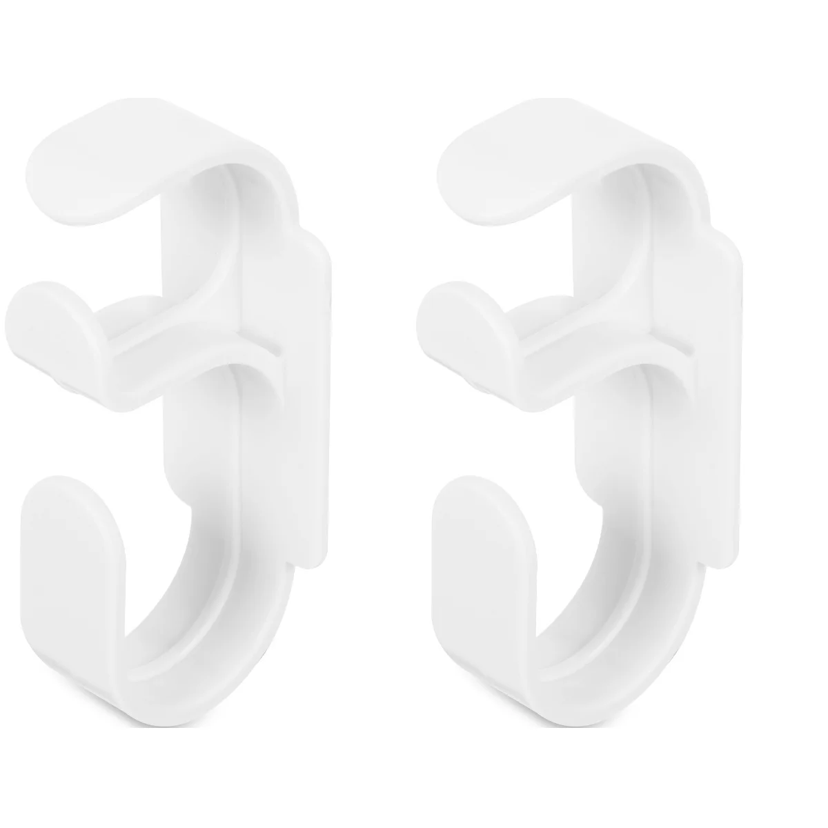 

2pcs Hose Holder Hook Anti-Skid Hose Hanger Wall Mounted Hose Organizer Hook