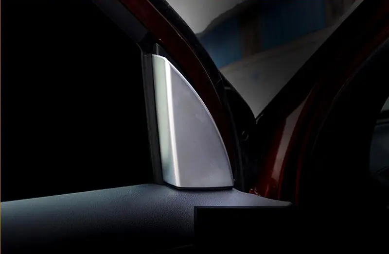 

АБС-пластик для внутренней передней двери, треугольная обшивка, 2 шт. для Ford Explorer 2011 - 2018