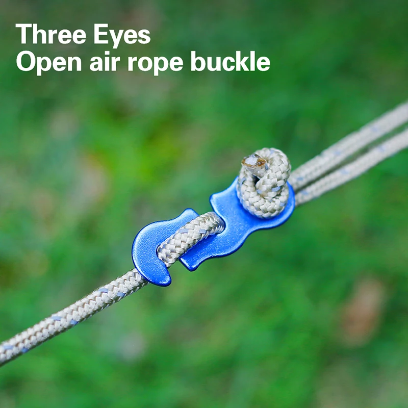 10 шт. Регулируемая тросовая Пряжка для кемпинга S-образные натяжители набор