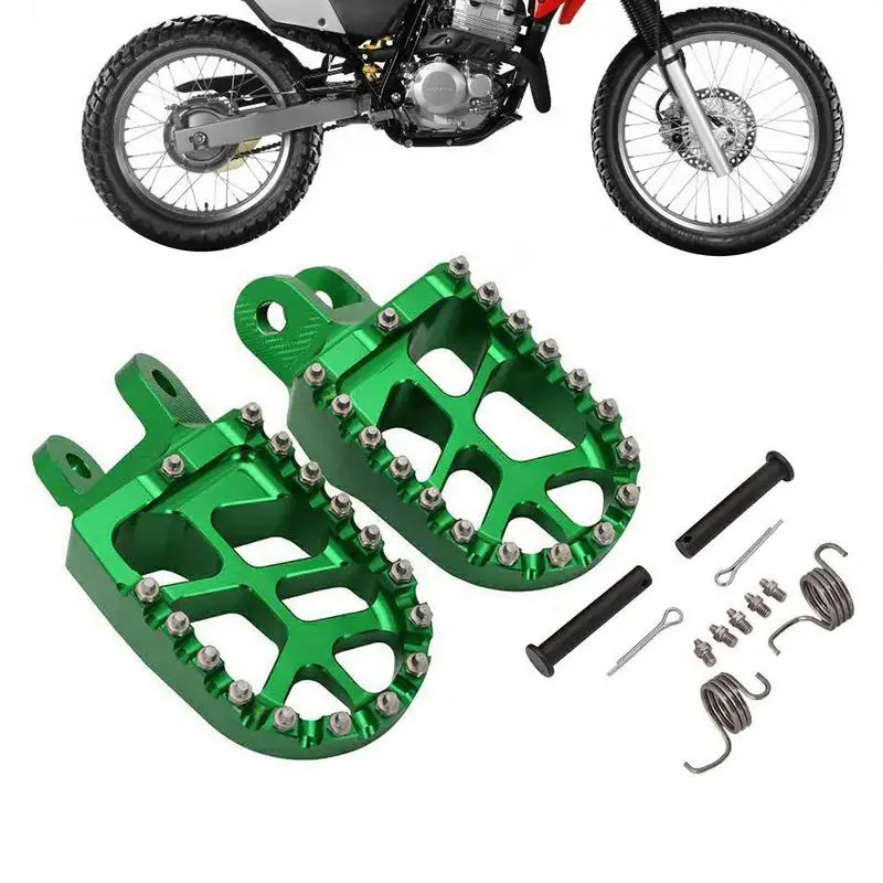 

Foot Pegs For Motorcycles Universal Metal Motorcycle Footrest Motorcycle Accessory Universal Suitable For XR250/400/600R KLX250