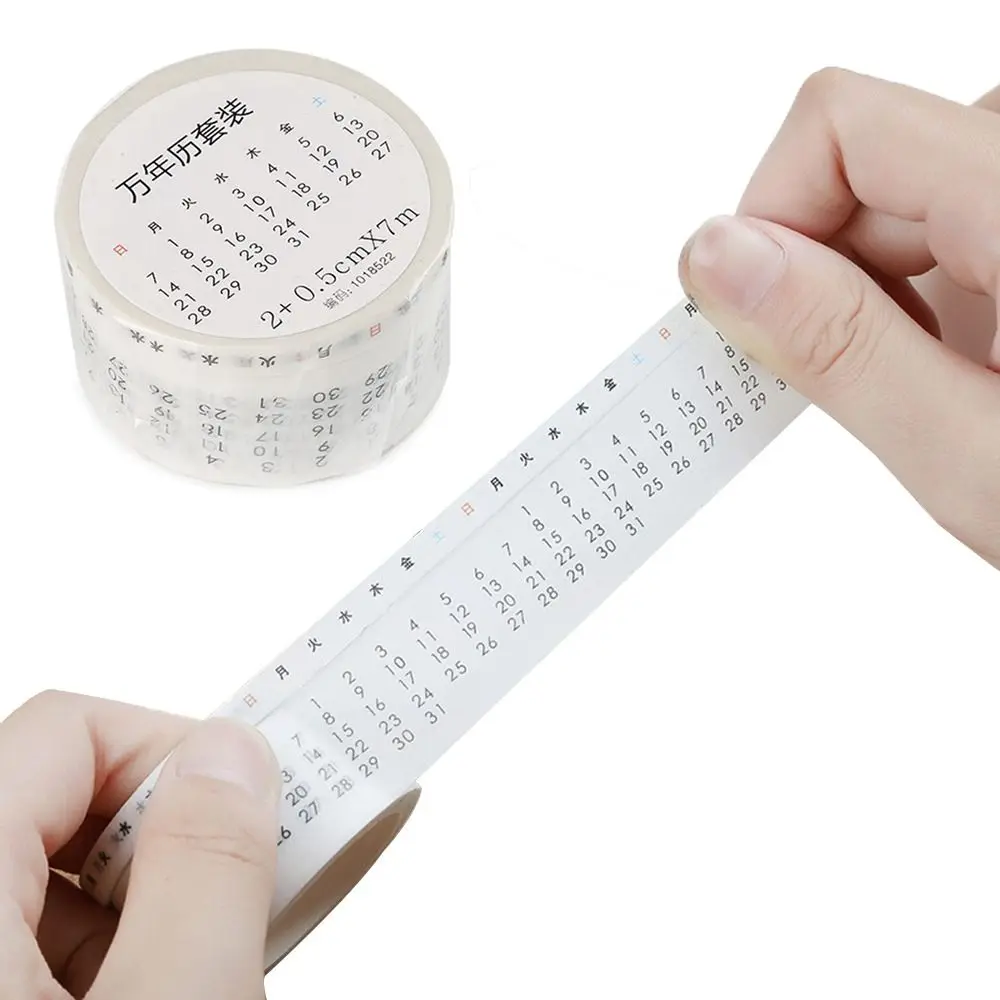 

Декоративная лента, календарь, Васи-лента, стойкие канцелярские принадлежности, DIY лента для планировщика даты, Маскировочная лента, журнал