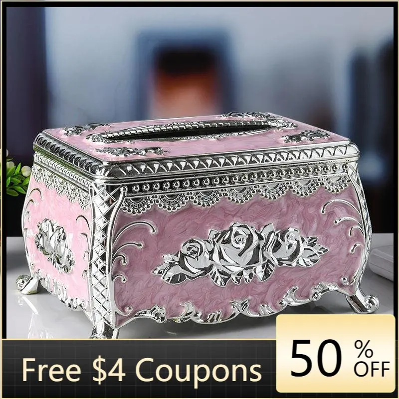 

Creative Paper Box, Tea Table Table Top Storage Box, Simple Paper Roll Box, Luxury Paper Towel Box, Household Living Room