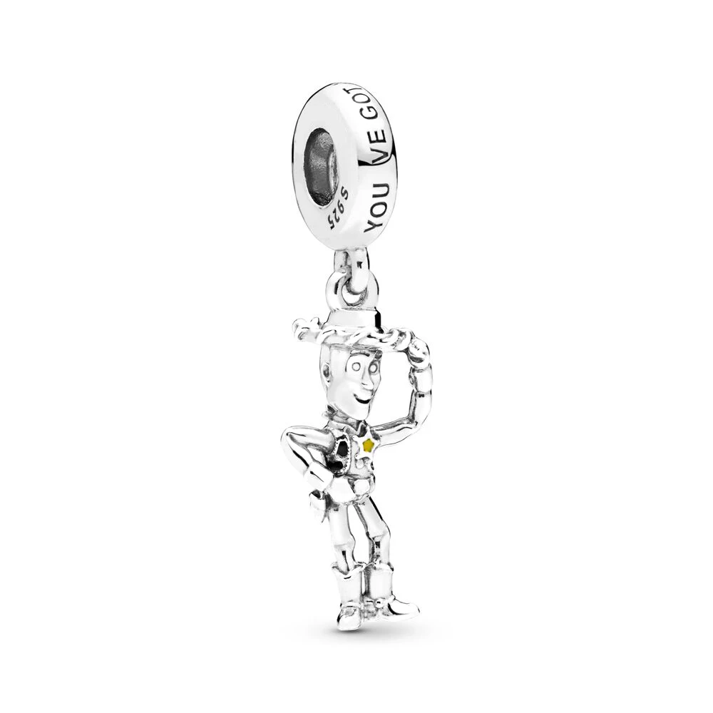 Pandora-Toy Story Buzz Lightyear Anime Rick Collection pour femme, bracelet en argent 925, cadeau d'anniversaire, bijoux à bricoler soi-même, mode 2