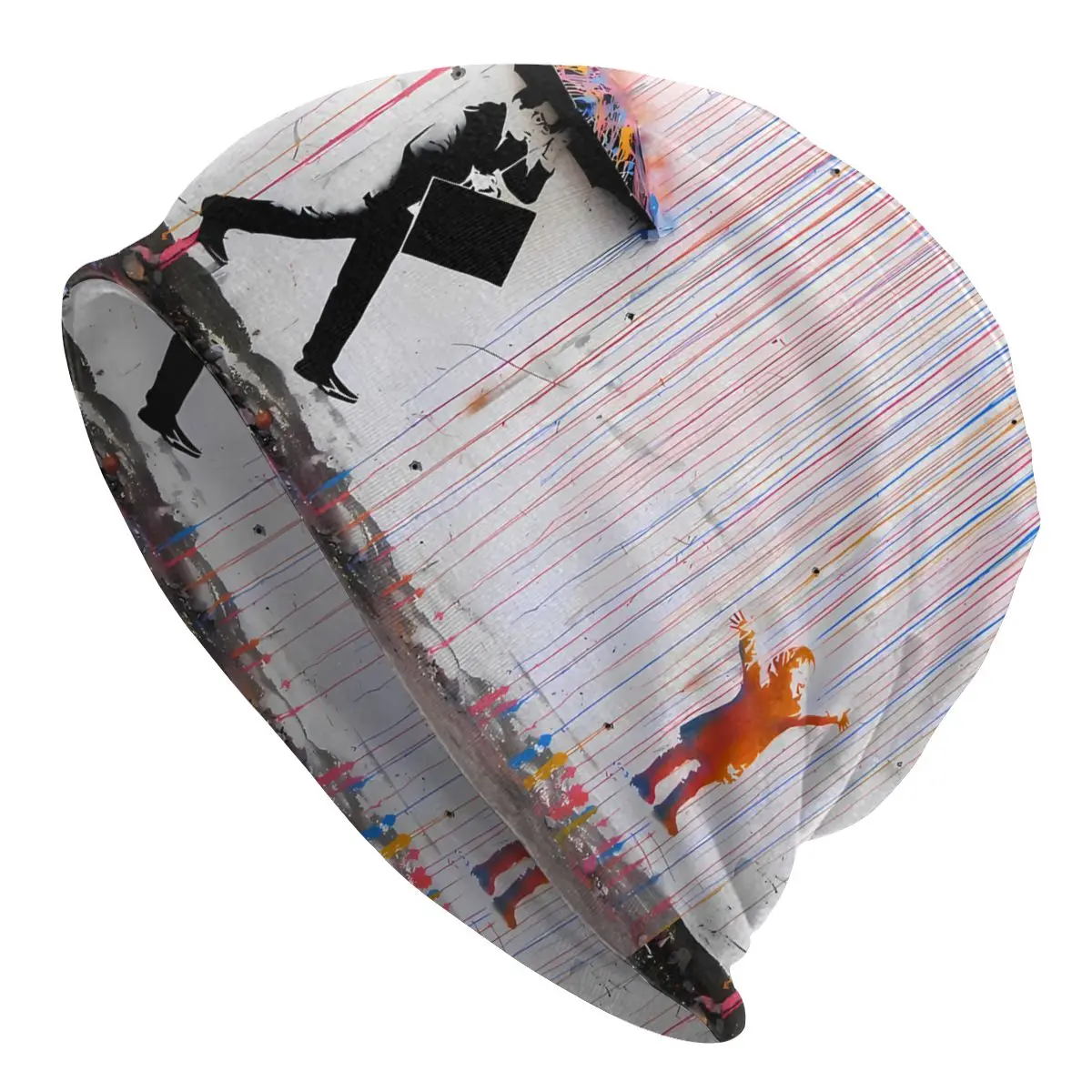 Зонт Радуга Happy Girl Bansy промытый теплый капот ветрозащитные повседневные шапочки