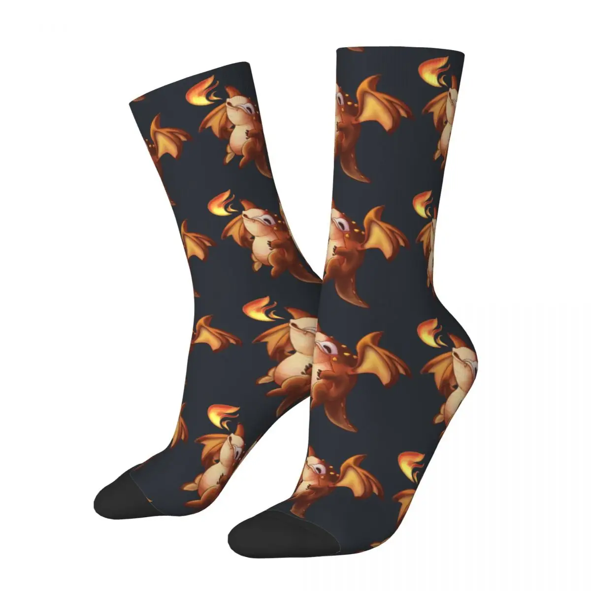 

Funny Crazy Sock for Men Skaarf Harajuku Vainglory MOBA Turret Vain Crystal Happy Seamless Pattern Printed Boys Crew Sock Gift