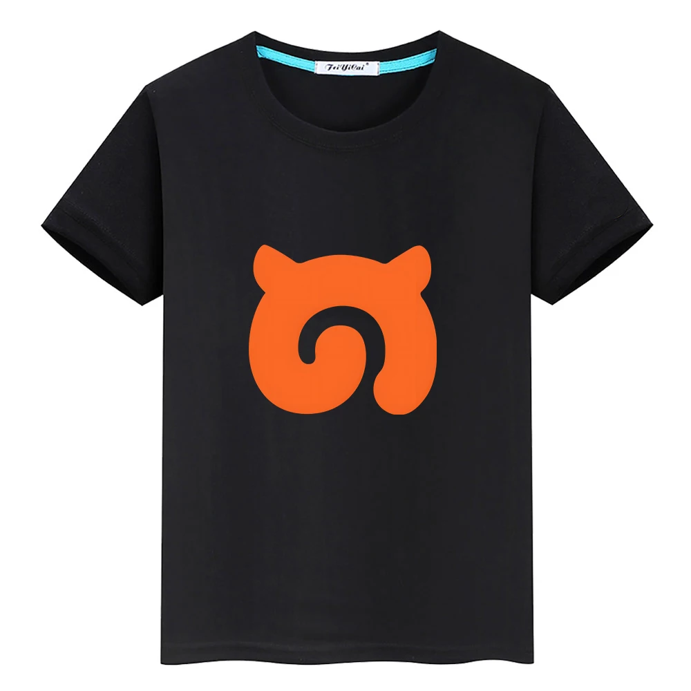 

Anime Kemono Friends Serval Print T-shirt Japanese Style Boys and Girls Tee-shirt 100% Cotton High Quality Tshirts Kawaii Print