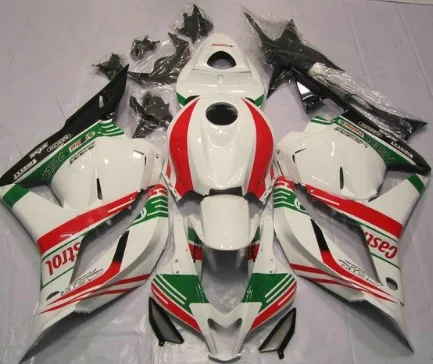 

Full ABS Injection Plastics Fairings For Honda CBR6000RR F5 2009 - 2012 Cowling ABS Fairings White red green Body Kit