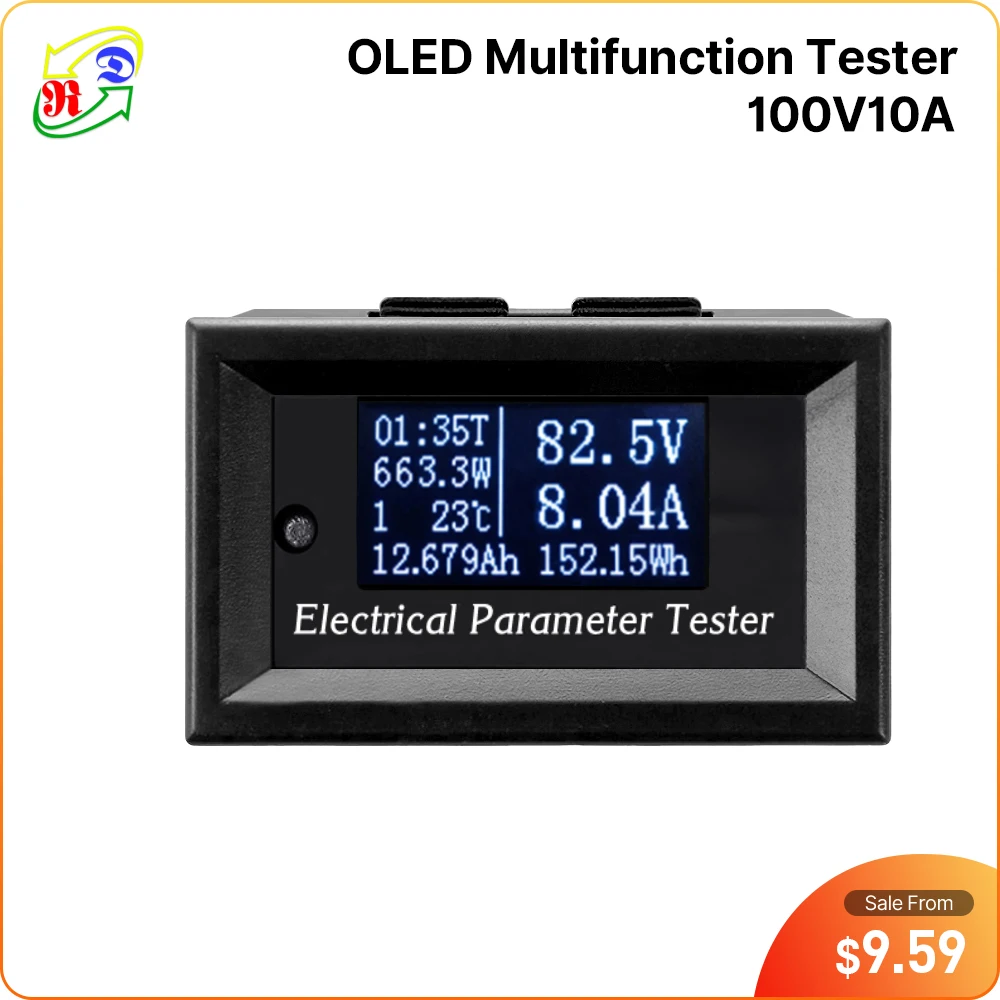 Varord am tester. USB метр OLED, напряжение, ток, МАЧ /116100/.