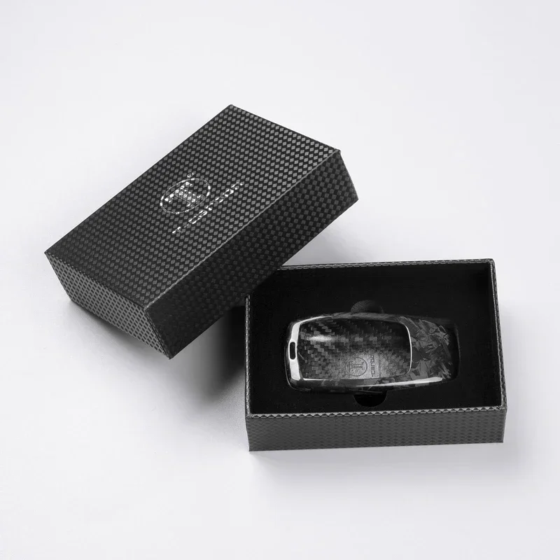 Carbon Fiber Key Fob Cover For Benz Case Protector Shell A-B-C Class S-Class G-Class E-Class CLA GLB CLS GLE GLC