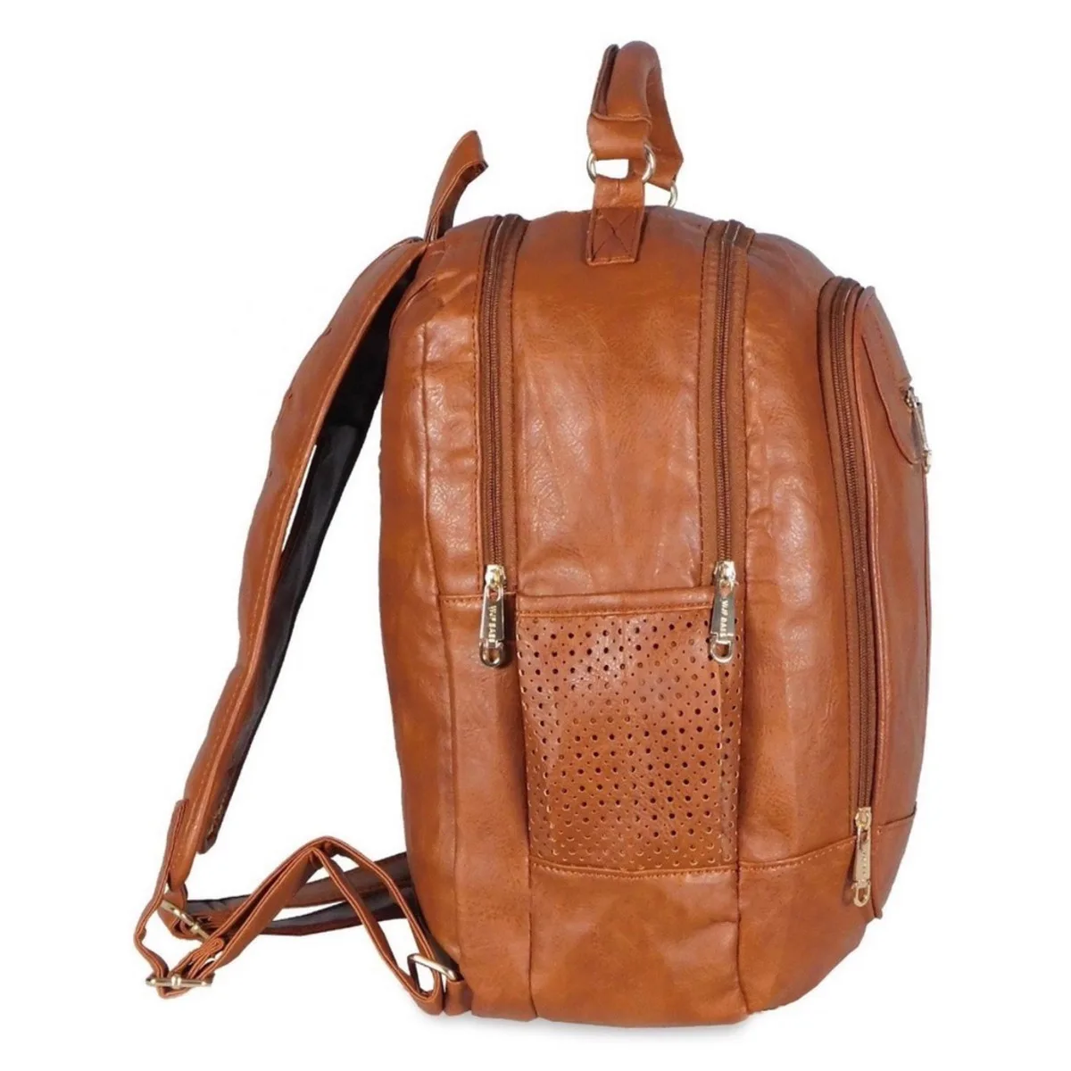 Mochila Bolsa Feminina GRANDE Escolar Trabalho Viagem Couro Sintéticos enviar cor aleatória