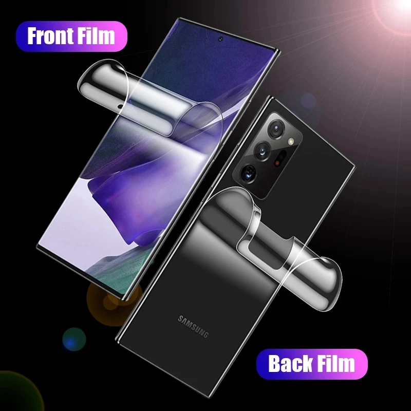 2pcs full cover hydrogel film for samsung a53 a50 a51 a52 screen protector for galaxy a73 a72 a71 a12 a21 a22 a32 a33 not glass free global shipping