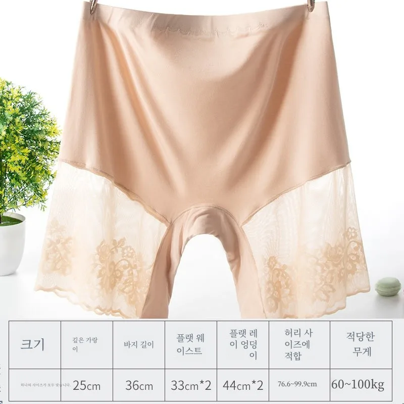 3 упаковки безопасных шорт для полных девочек большие размеры легкие