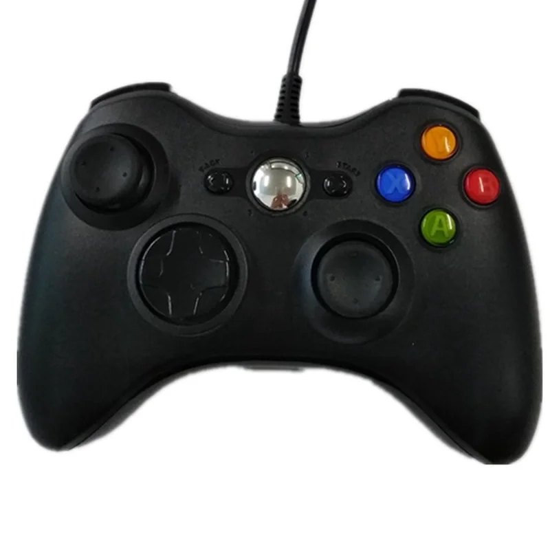 Проводной USB геймпад для Xbox 360 контроллер Windows 7/8/10 ПК Microsoft поддержка игры Steam |