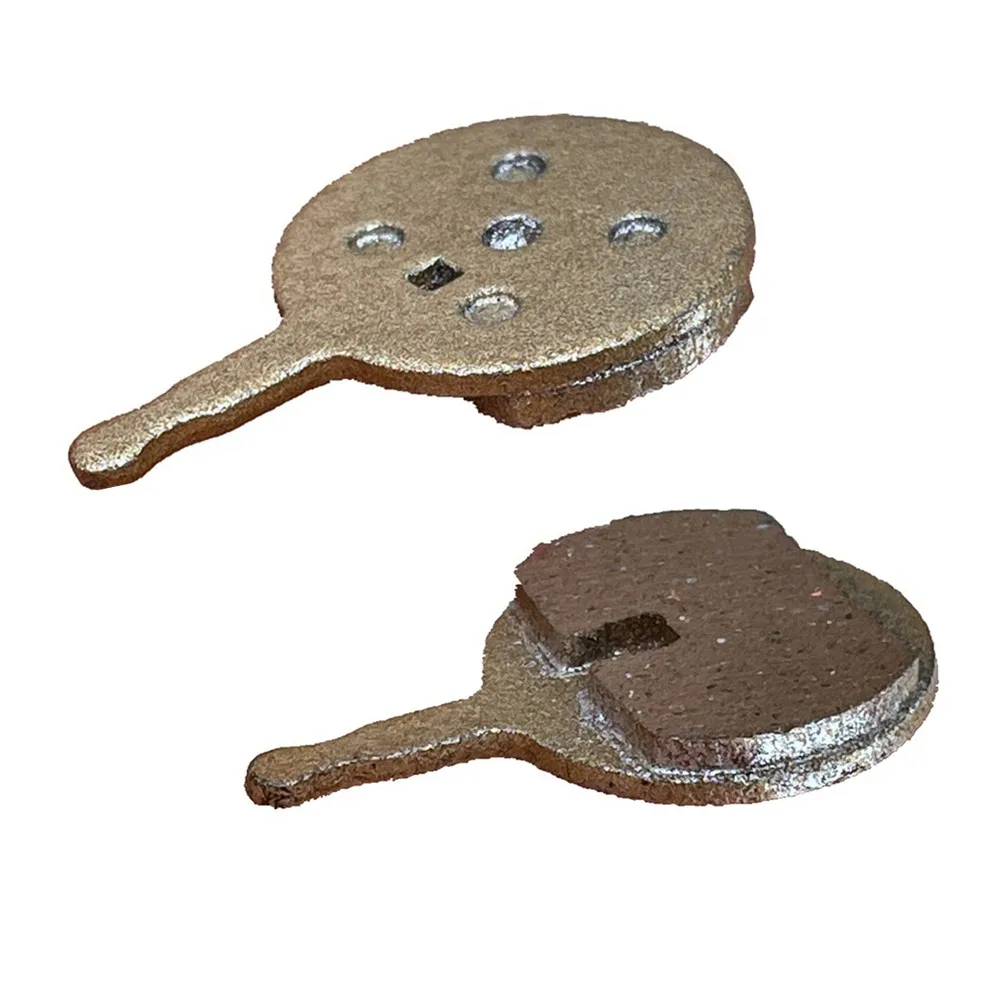 

1 Pairs Resin/Copper Base Disc Brake Pads For Electric Scooter Bicycle Brake Pad Resin/Copper Base Black Gold Scooter Accs
