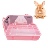 pet hamster cat rabbit toilet litter corner trays indoor clean small pets training defecation stretcher