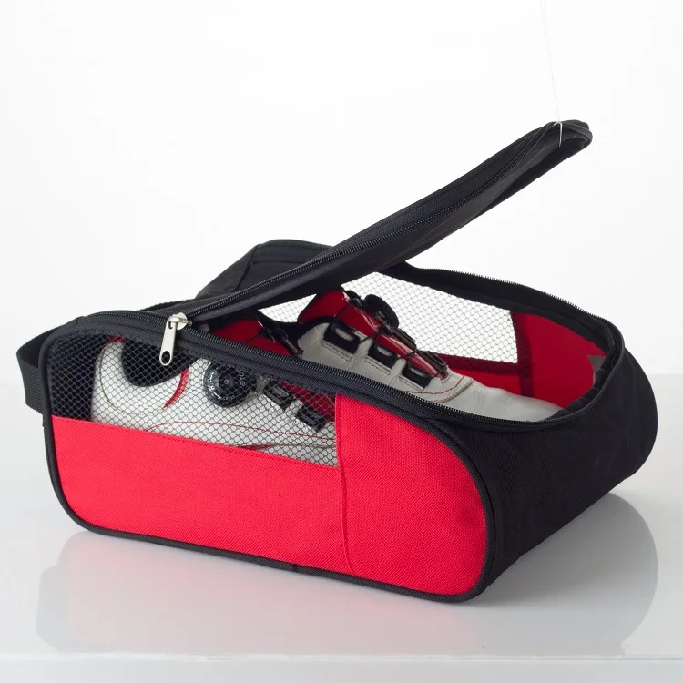 

Folding Design Golf Shoe Bag Shoe Storage Bag Travel Play Portable Storage Dustproof Breathable Convenient Golf Shoe Bag