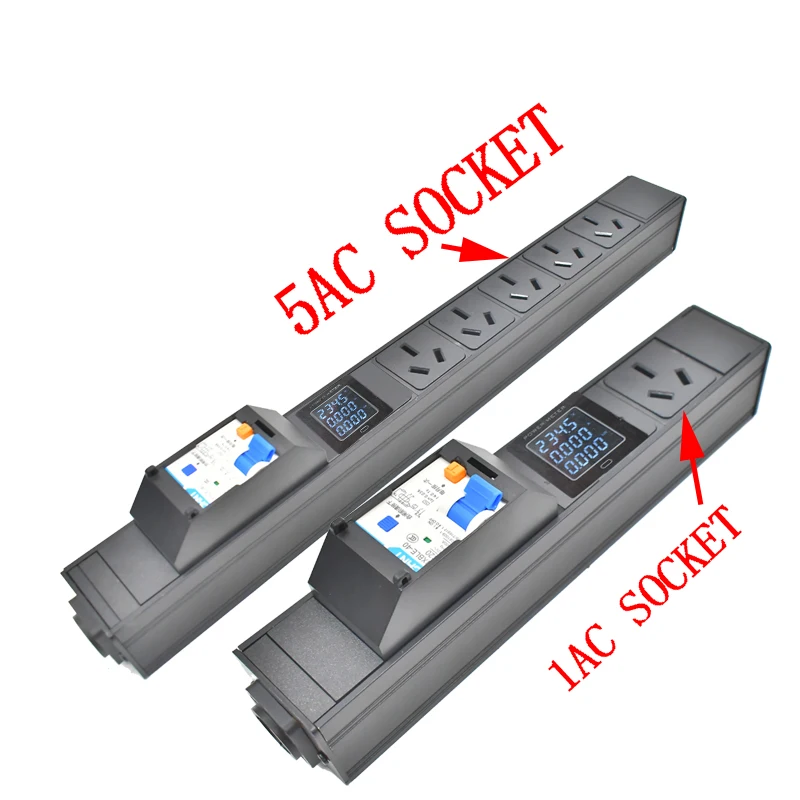 Strider Rui PDU Удлинитель амперметра 20А Короткий переключатель 1-8AC NAC3FPX NAC3MPX Schuko Powerlink 3P авиационная розетка 16A AU (art.: 3920cceec616c) - 3920cceec616c