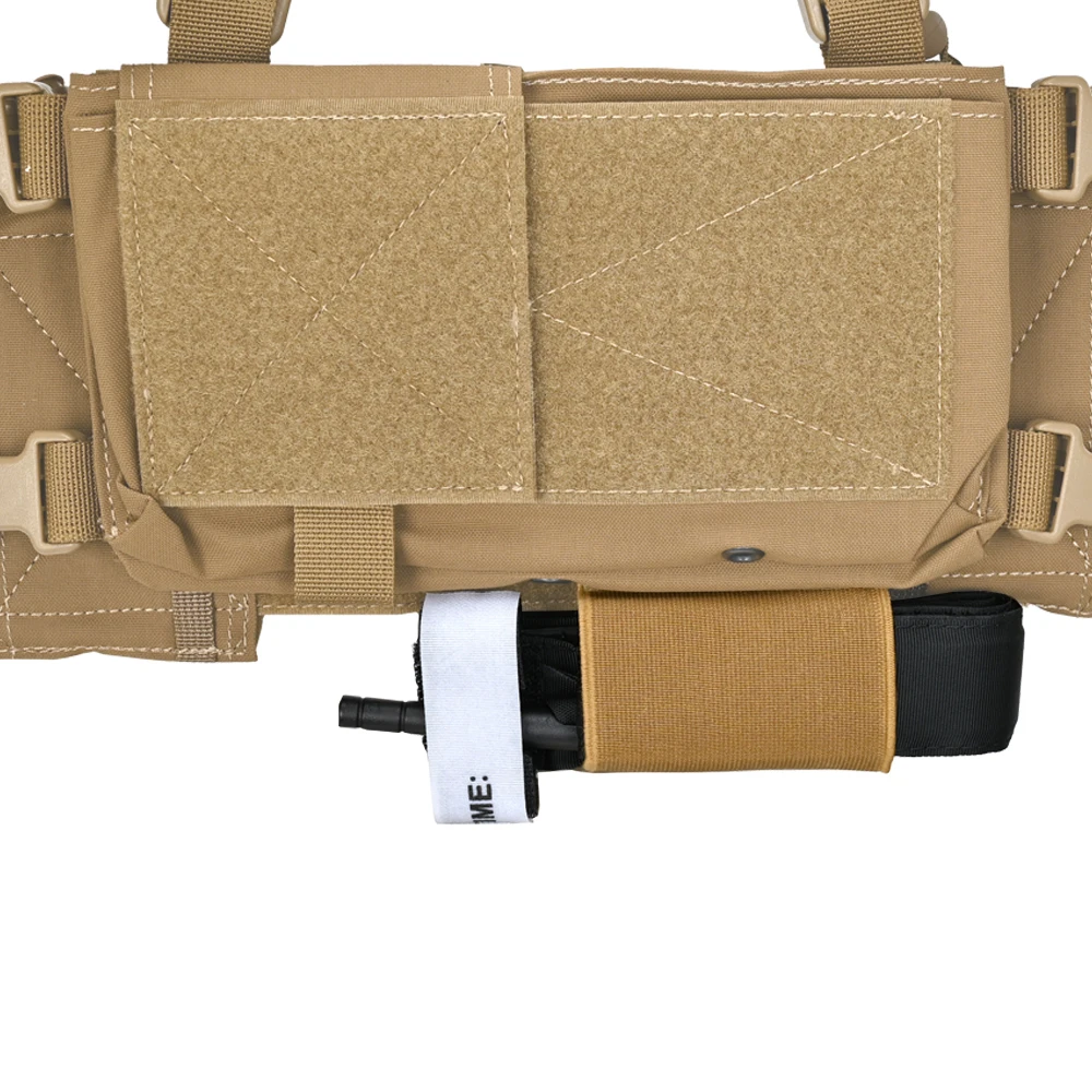 Тактическая кобура на липучке для крепления жилета груди фиксированного жгута |