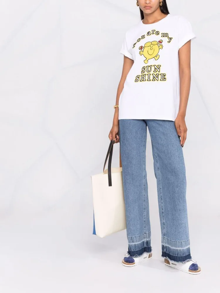 

Новинка 2023, женские хлопковые свободные прямые пуловеры с круглым вырезом и надписью для девушек, футболки