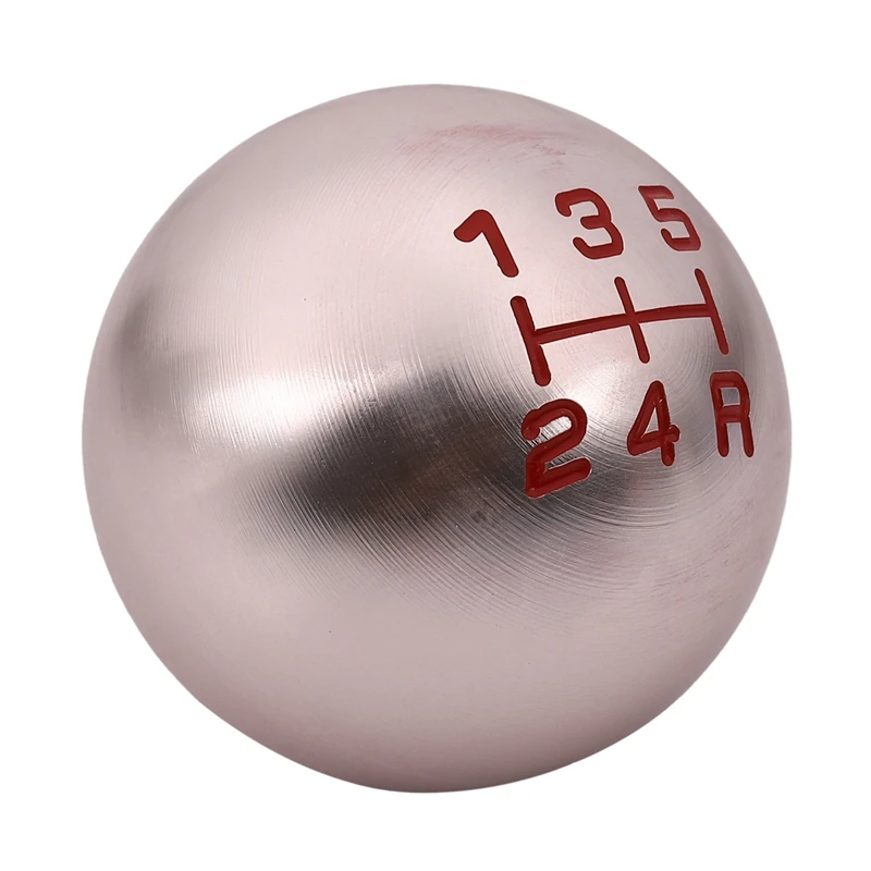 Автомобильная Cnc алюминиевая 5-скоростная Jdm сферическая ручка переключения