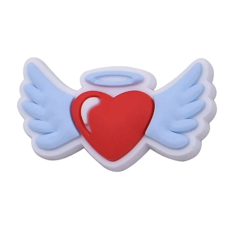 Hot Sale 1Pcs PVC  Shoe Charms Bracelet Wristband Accessories for  Adults Men Women Party Favor Gifts