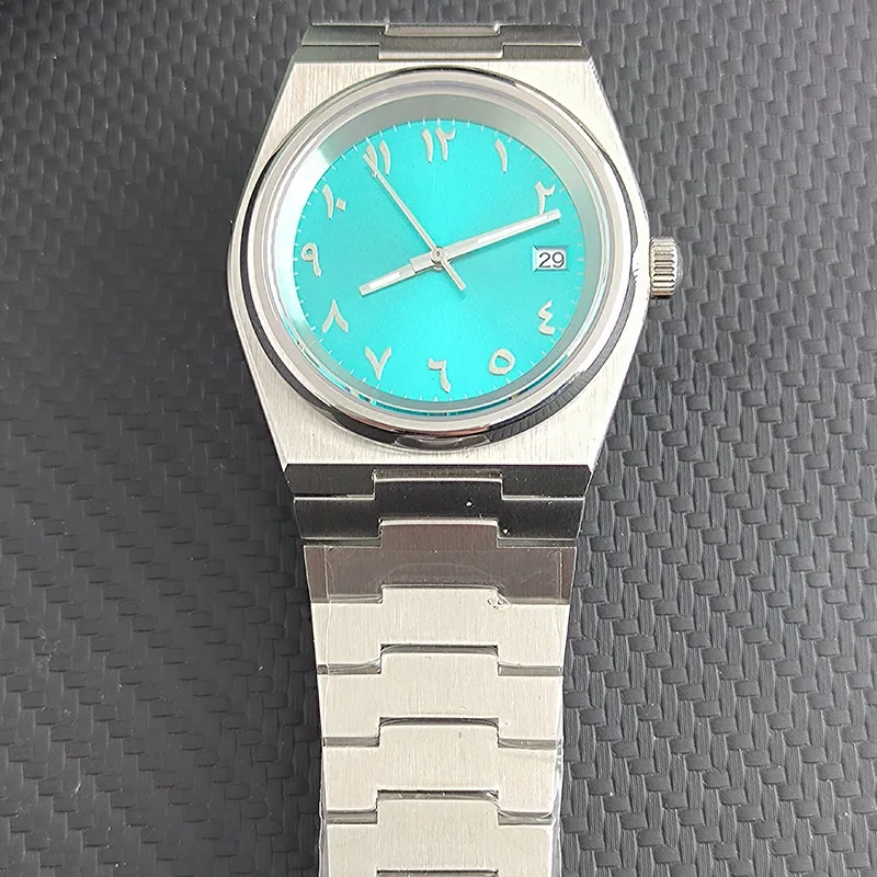 Мужские часы 38 мм корпус из нержавеющей стали 904 сапфировое стекло можно