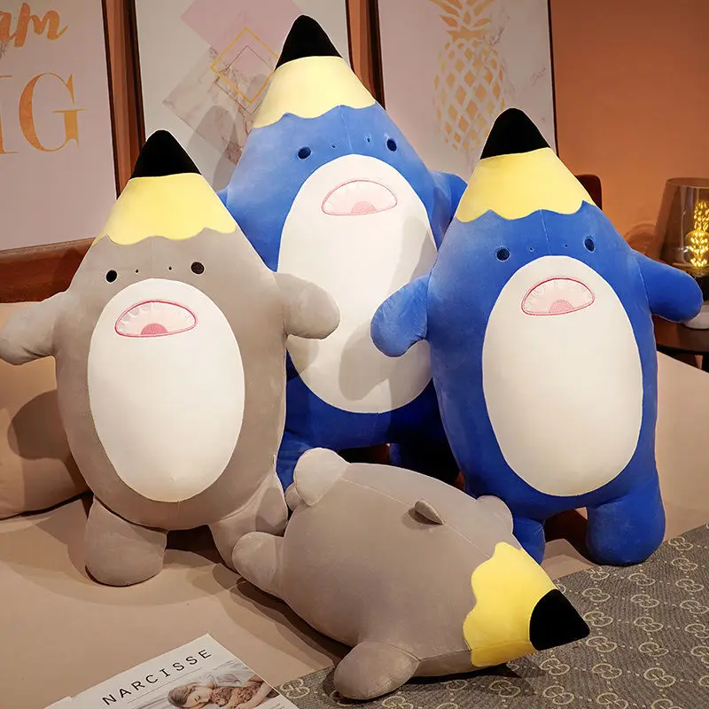 

Симпатичный карандаш 60/80 см, фотокарандаш, милая собака, куклы, мягкие куклы-животные, домашний декор, подарок для детей