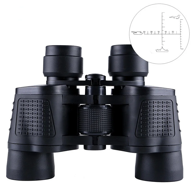 

Binoculars 80X80 Long Range 15000m HD High Power Telescope Optical Glass Lens Low Light Night Vision for Hunting Sports Scope