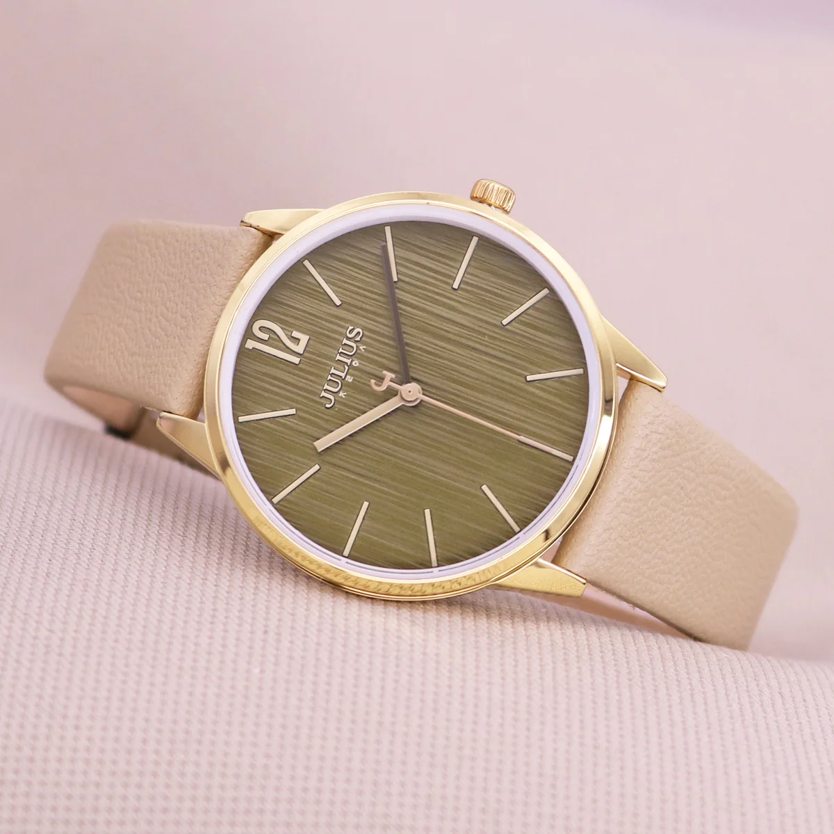 Часы наручные Julius женские кварцевые Классические Японские модные с браслетом из