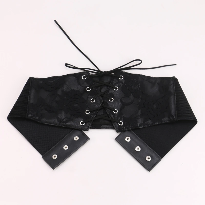 

L5YA Hot Girls Корсет под грудью с регулируемой веревкой Повседневная рубашка Бюстье Body Shaper