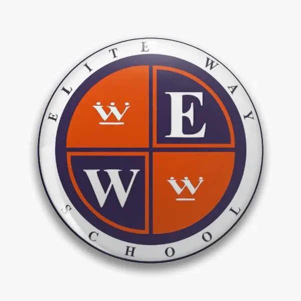 Elite Way School Rebelde Мягкая булавка на пуговицах для женщин Креативные ювелирные