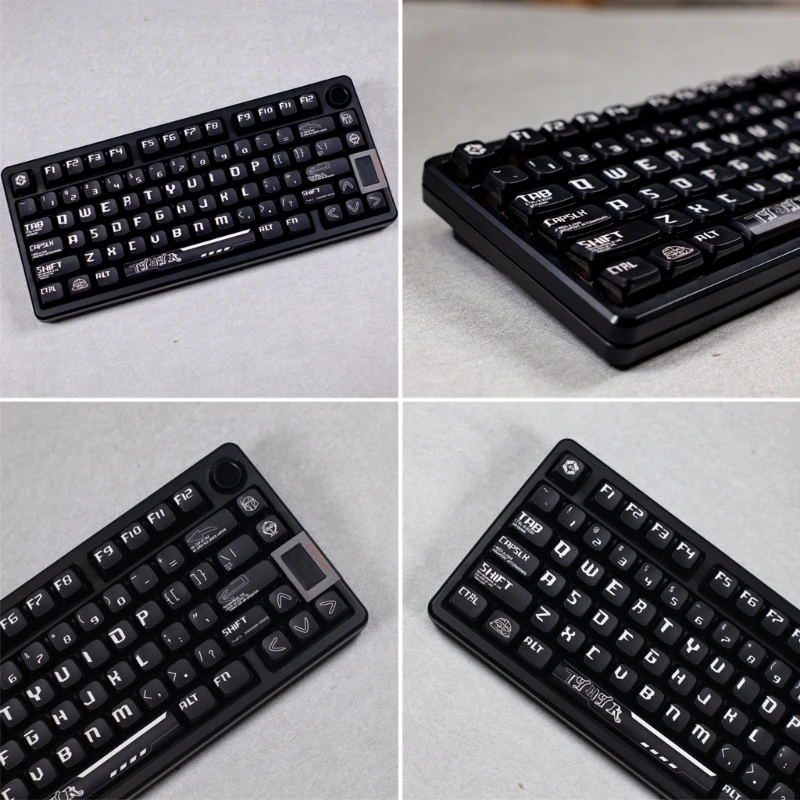 896F Black Knight Theme Keycaps MDA для игровой механической клавиатуры Набор клавишных