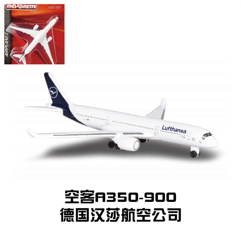 Модель самолета из сплава Majorette 7980 1:500 BOEING 787-9 A350-900 A380-800