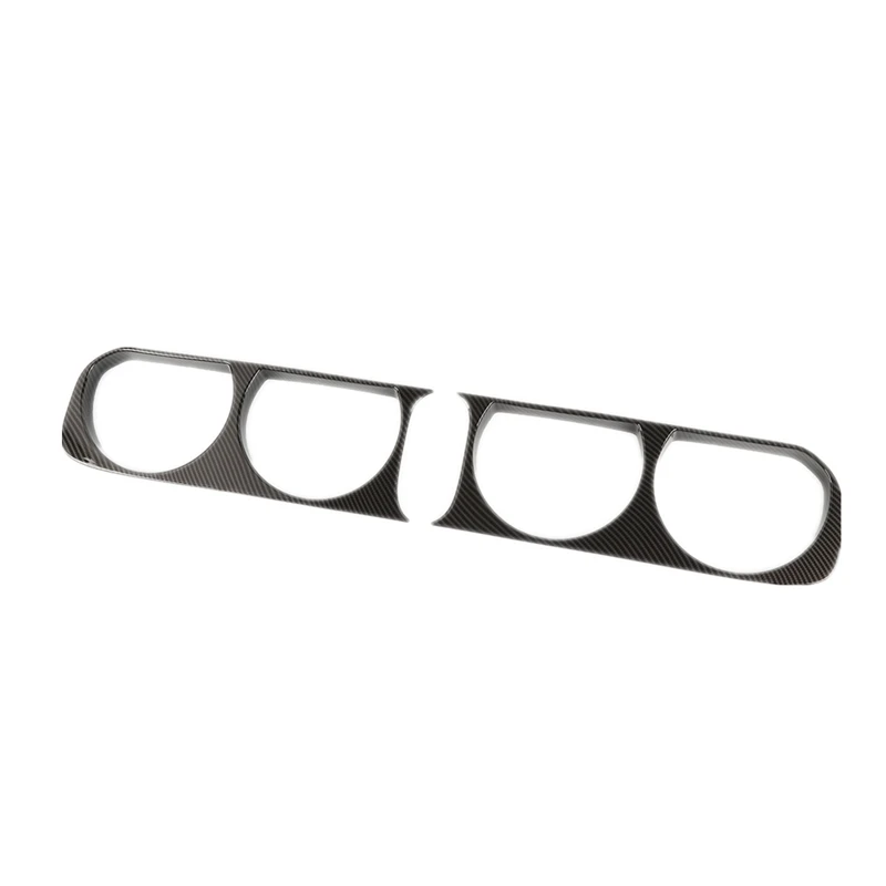 

Car Headlight Cover Bezels Front Light Decorative Trim For Dodge Challenger 2009-2014