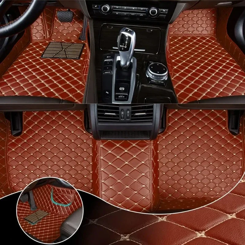 Коврики автомобильные под заказ из искусственной кожи для MG EZS 2019-2023 HS 2018-2023 ZS
