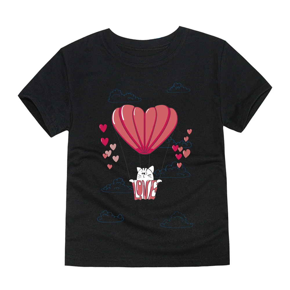 

Футболка детская с круглым вырезом, коротким рукавом и принтом