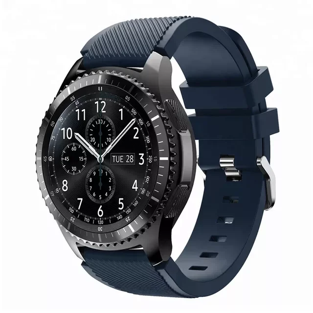 

20mm 22mm Silicone Strap For Garmin vivoactive 4 3 music 245 645 music venu Bracelet For vivomove Luxe style HR Watch Strap band