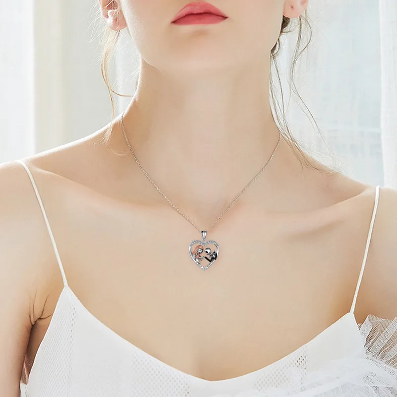 Роскошное дизайнерское ожерелье в нише Диснея подвеска Кошмар перед Рождеством