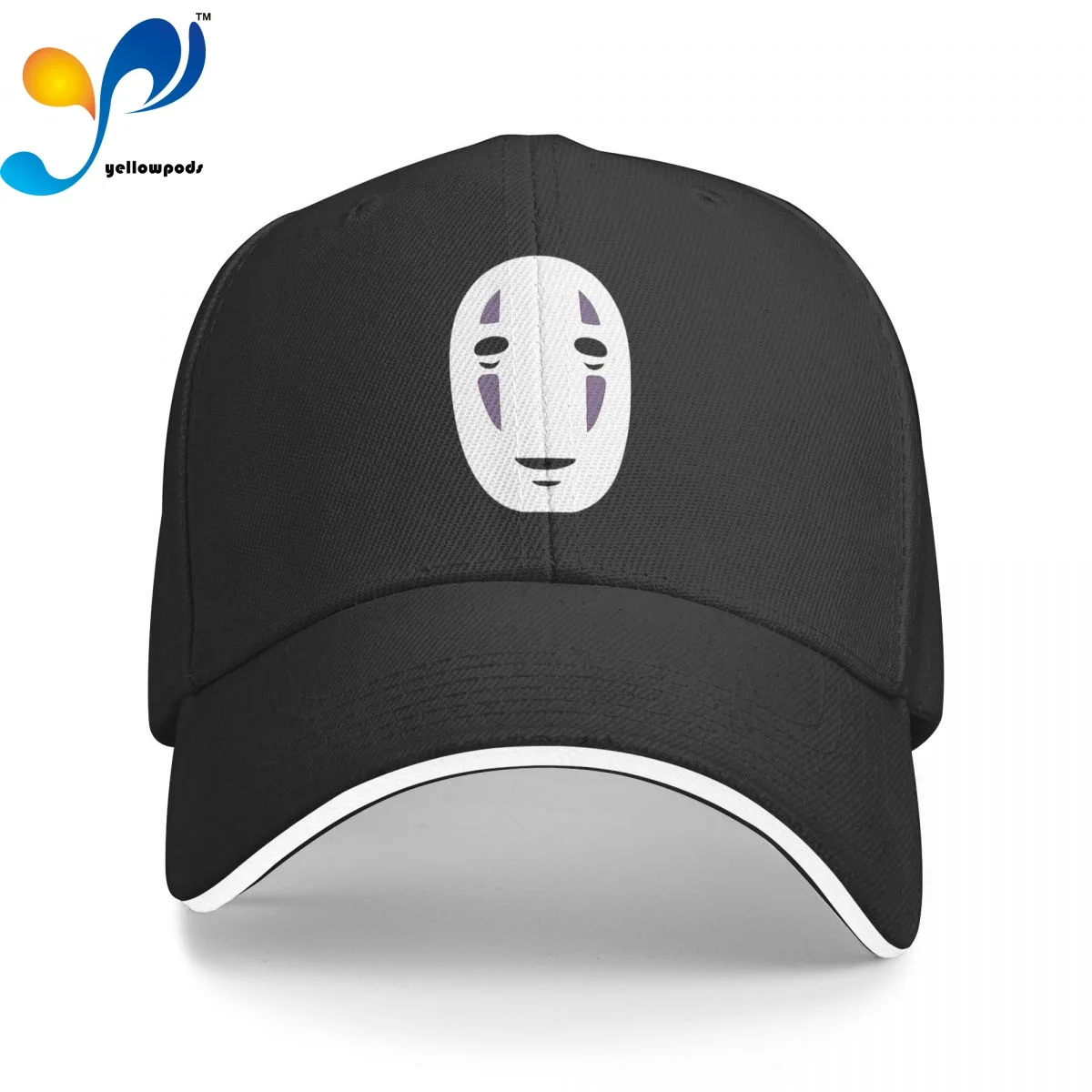 

Baseball Cap Men Japanese Style Spirited Away Letters Print- Fashion Caps Hats for Logo Homme Dad Hat for Men Trucker Cap