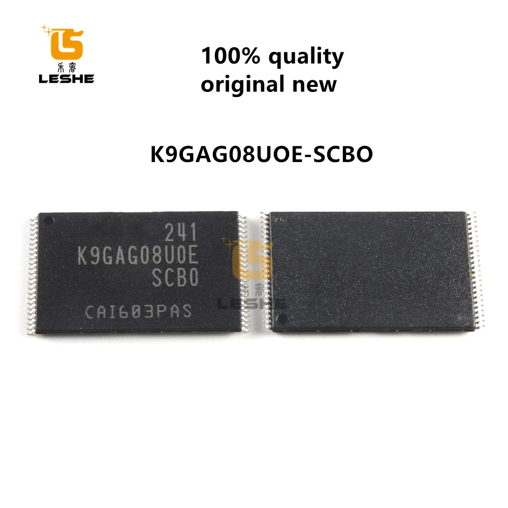 

5pcs/lot 100% New K9GAG08UOE-SCBO K9GAG08UOE SCBO K9GAG08UOE SCB0 K9GAG08U0E SCB0 Tsop-48 Chipset
