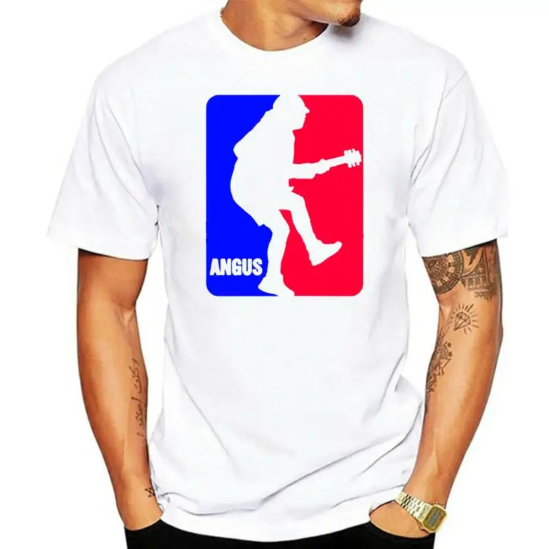 

Men tshirt Angus Young Sport Logo T Shirt women T-Shirt tees top
