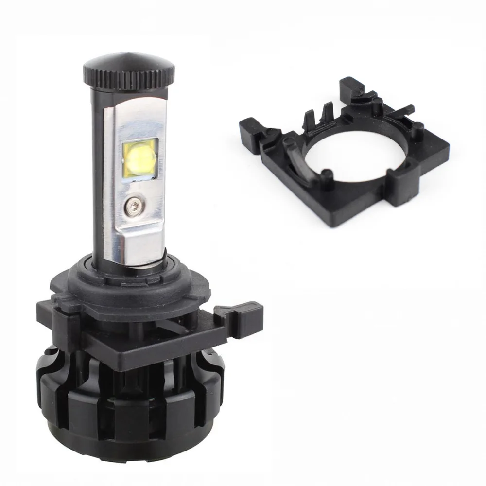10Pcs LED Bulbs Adapter Base Holders for H7 Headlights Light Bulbs For Ford Focus Low Beam Car Model
