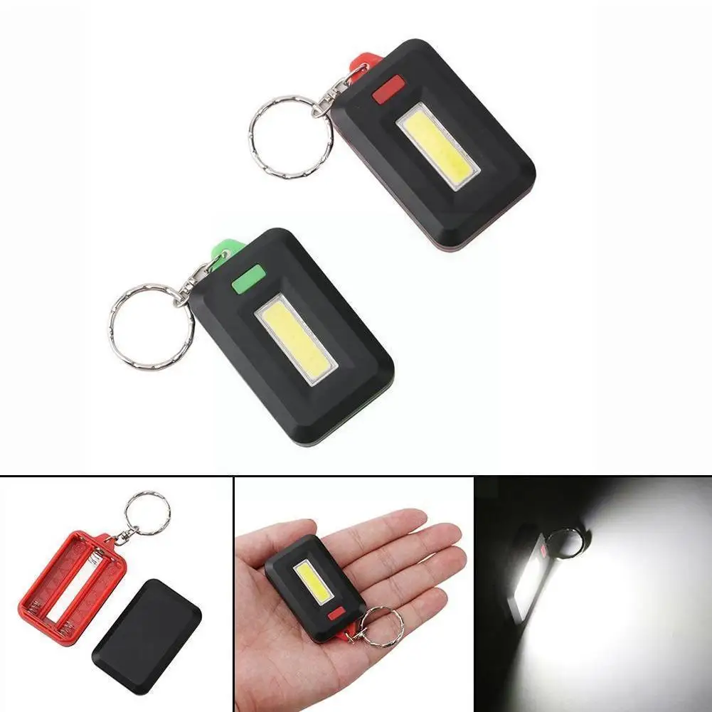 

Портативный мини-фонарик Cob со светодиодной подсветкой, фонарь для экстренного освещения, уличный фонарь для кемпинга с 3 карманными фонаря...