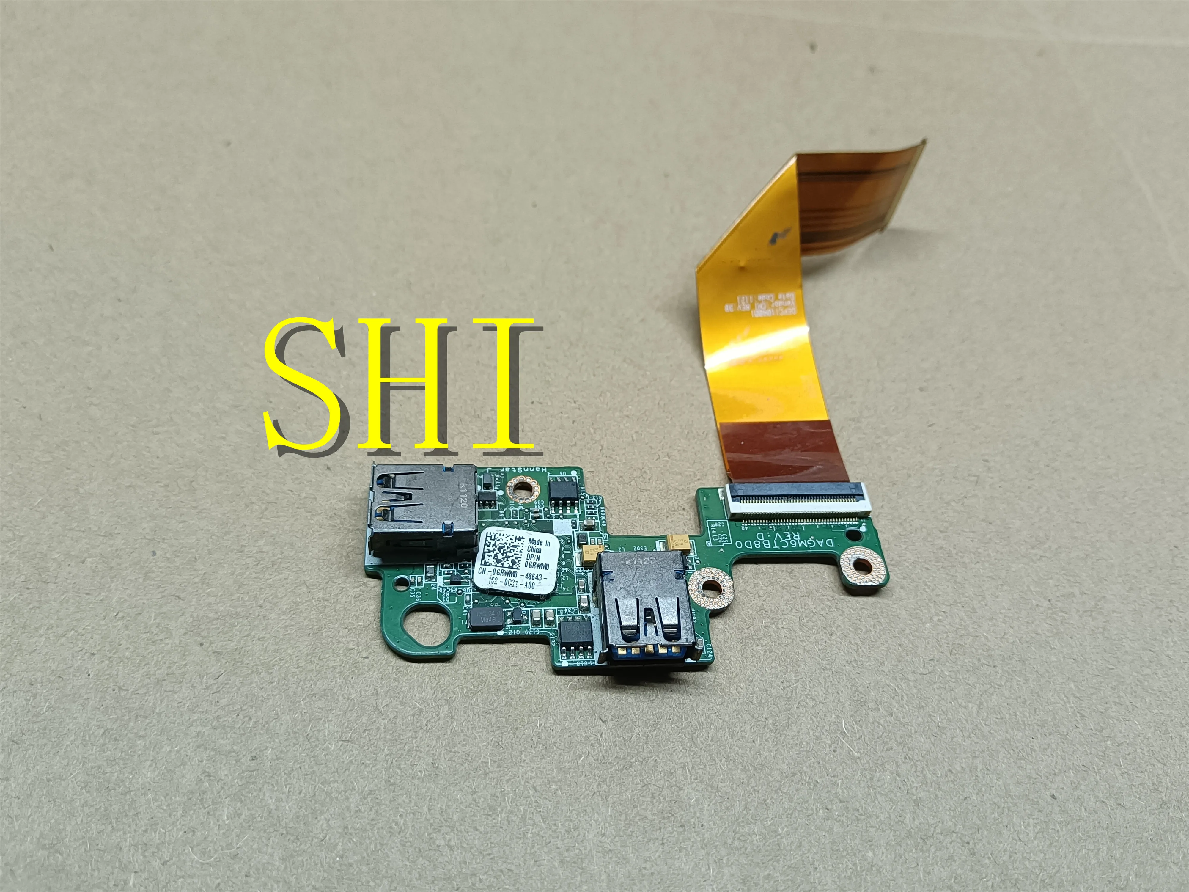 

FOR For Dell XPS 15 L502x USB I/O Board & Flex Cable GRWM0 0GRWM0 DAGM6CTB8D0/1