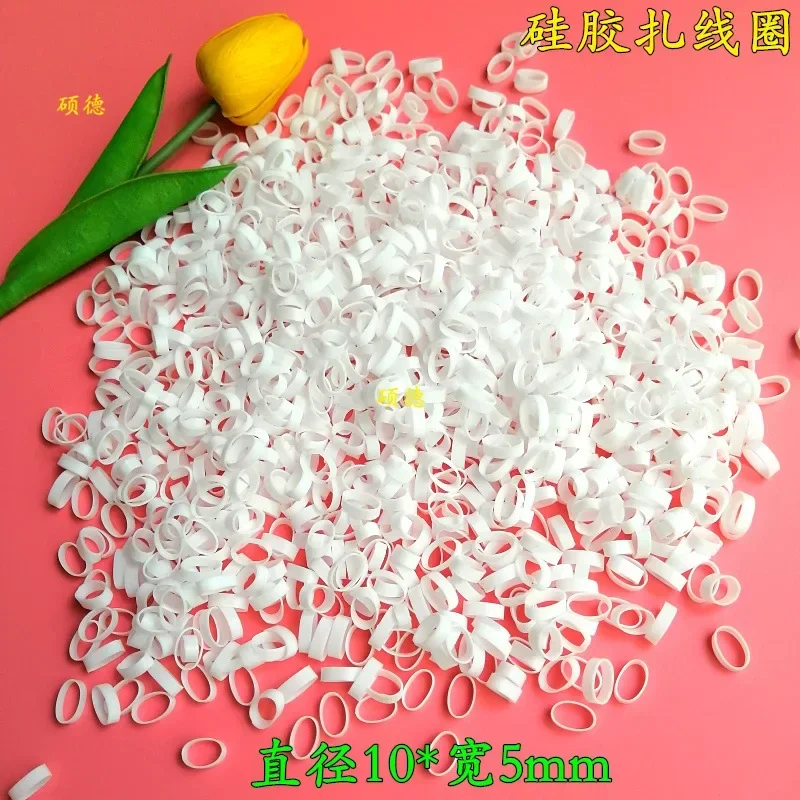 

Силиконовые кабельные стяжки 100 шт